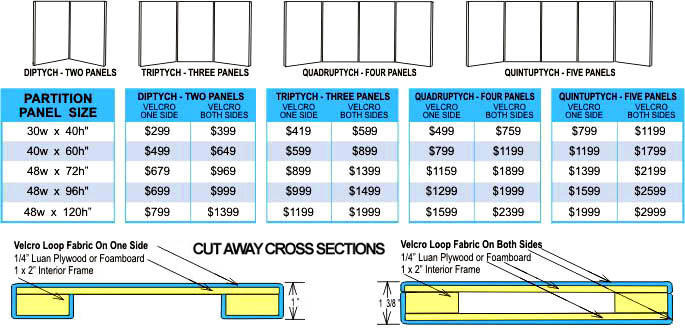 Folding Room Partition Pricing