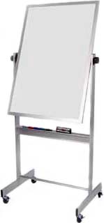 Deluxe Rolling Dry Erase Marker Board - 30 x 40 Inches