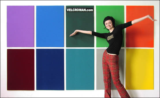 Velcro Presentation Display Boards by North Sculpture Displays: Velcro  Presentation Display Boards In Assorted Colors
